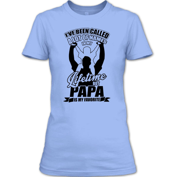 Papa Is My Favorite Name T Shirt, Father's Day Gift T Shirt