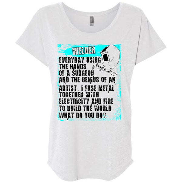 Welder Everyday Using The Hands T Shirt, I Love Welding T Shirt, Awesome T-Shirts