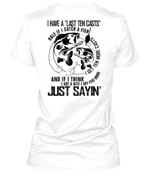 I Catch A Fish T Shirt, I Love Fishing T Shirt