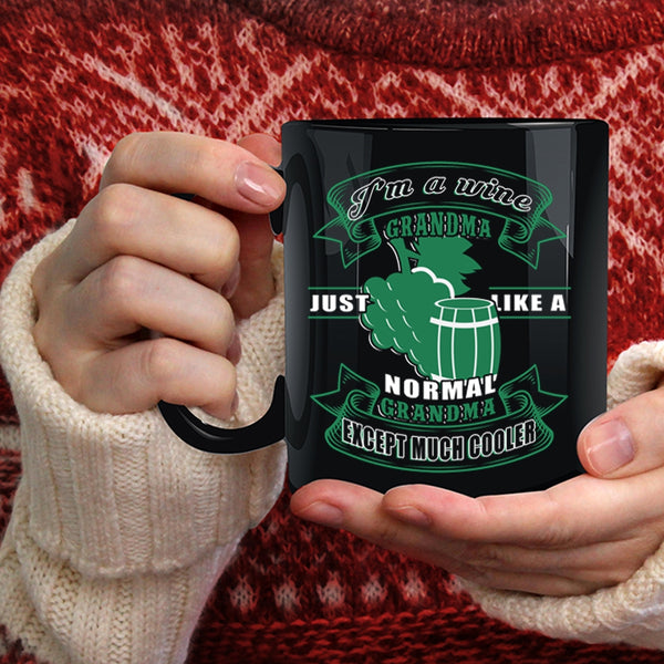 I'm A Wine Grandma Coffee Mug, Cool Wine Grandma Coffee Cup
