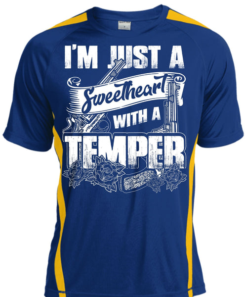 Sweetheart With A Temper T Shirt, Being A Hunter T Shirt, Cool Shirt