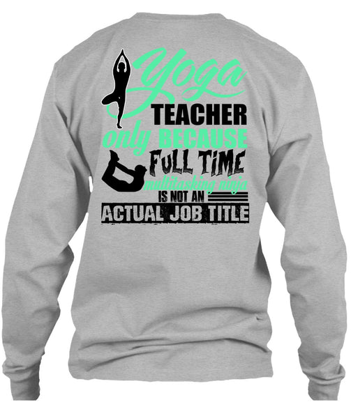 Yoga Teacher Only T Shirt, I Love Yoga T Shirt