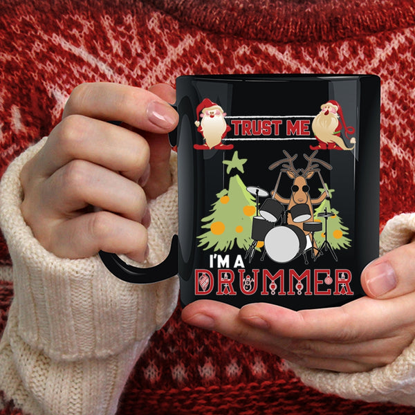 I'm A Drummer Coffee Mug, Funny Gift For Drummer Coffee Cup