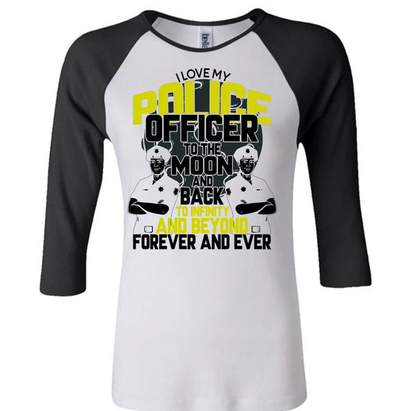 I Love My Police Officer T Shirt, I Love Police T Shirt, Awesome T-Shirts