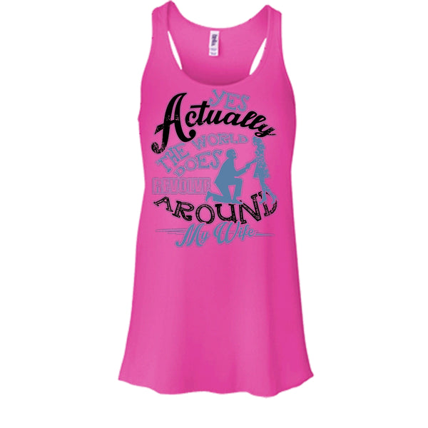 Revolve Around My Wife T Shirt, Coolest Husband Ever Tank Top