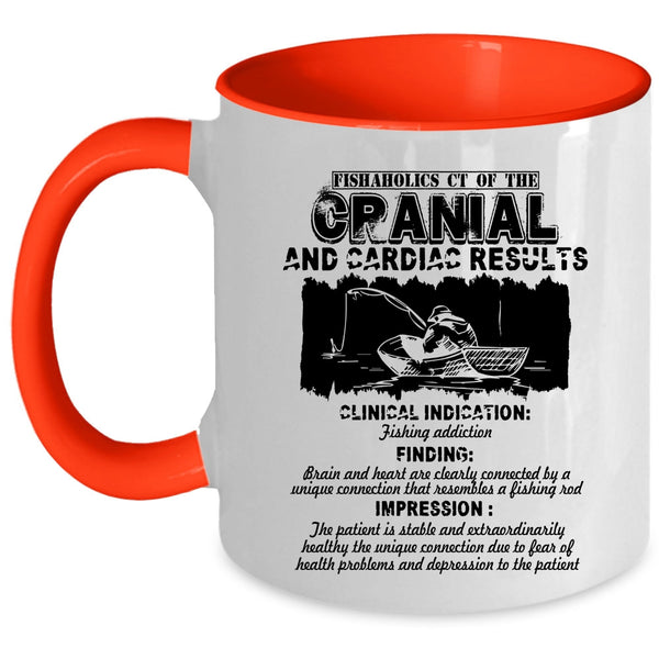 Cool Gift For Fisher Coffee Mug, Fishaholics Accent Mug