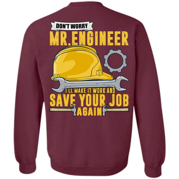 Save Your Job Again T Shirt, I Love Mechanic Sweatshirt