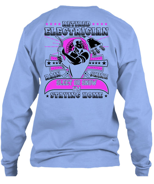 Retired Electrician T Shirt, I Love Electrician T Shirt