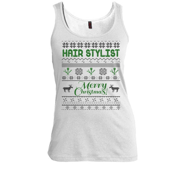 Hair Stylist Merry Christmas T Shirt, Gift For Merry Christmas T Shirt, Awesome t-shirts