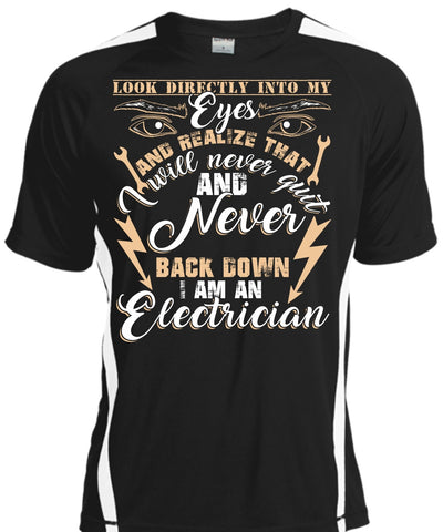A black t-shirt with the shopify logo