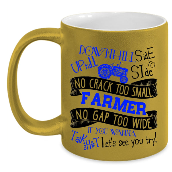 Funny Gift For Farmer Coffee Mug, Cute Farmer Accent Mug
