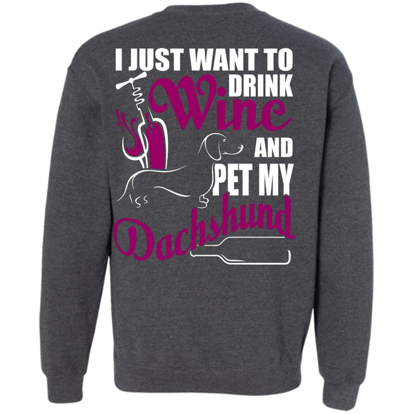 Pet My Dachshund T Shirt, I Love Dachshund Sweatshirt