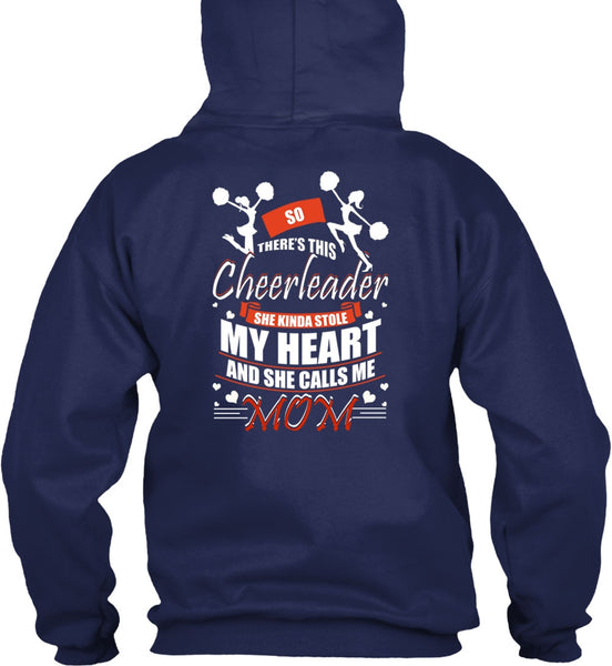 She Calls Me Mom T Shirt, There's This Cheerleader T Shirt