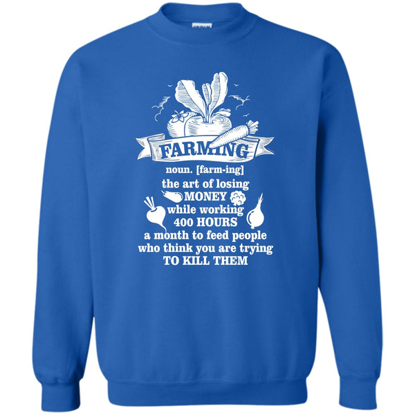 The Art Of Losing Money T Shirt, Coolest Farmer Sweatshirt