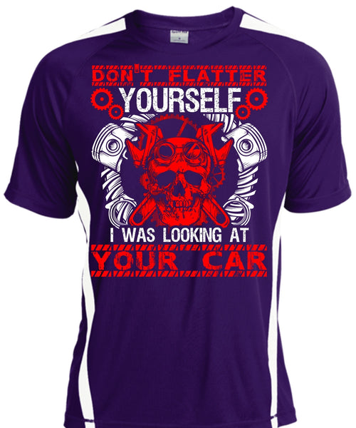 I Was Looking At Your Car T Shirt, Being A Mechanic T Shirt, Cool Shirt