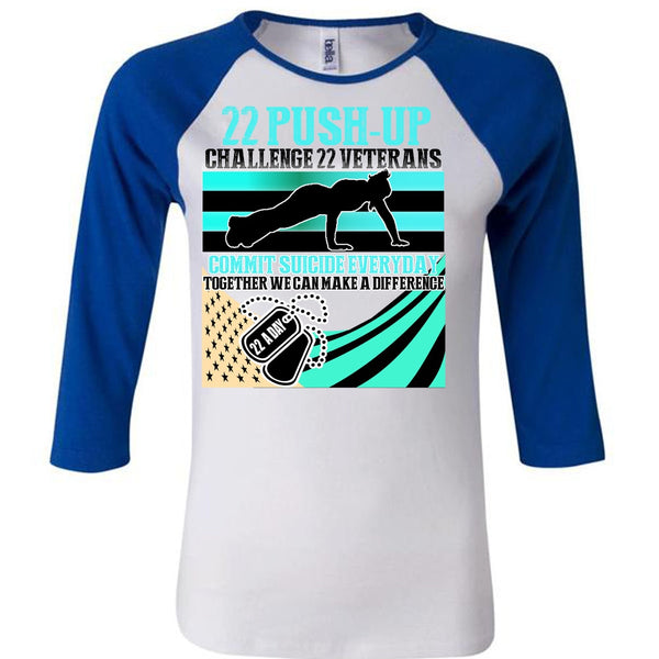Challenge 22 Veterans Commit T Shirt, I Love Veteran T Shirt, Awesome T-Shirts