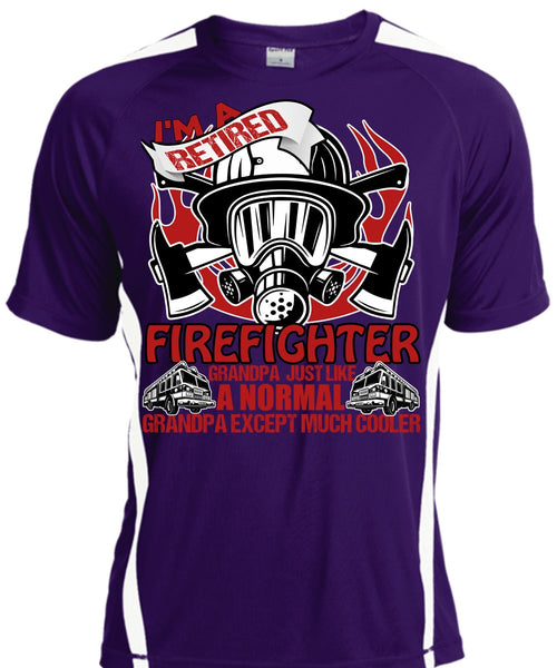 I'm A Retired Firefighter Grandpa T Shirt, Being A Firefighter T Shirt, Cool Shirt