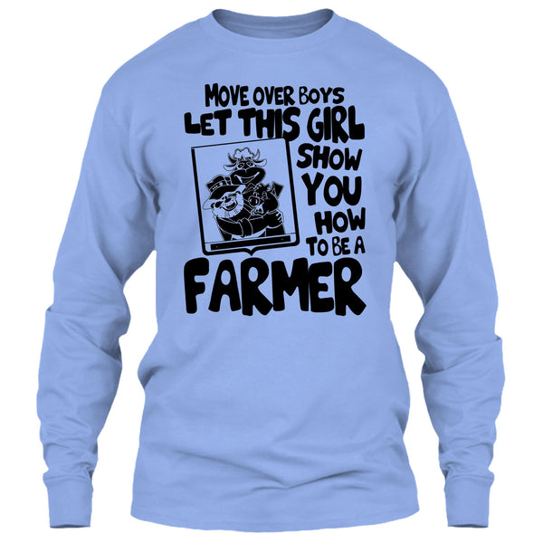 Let This Girl T Shirt, Coolst Farmer Girls T Shirt