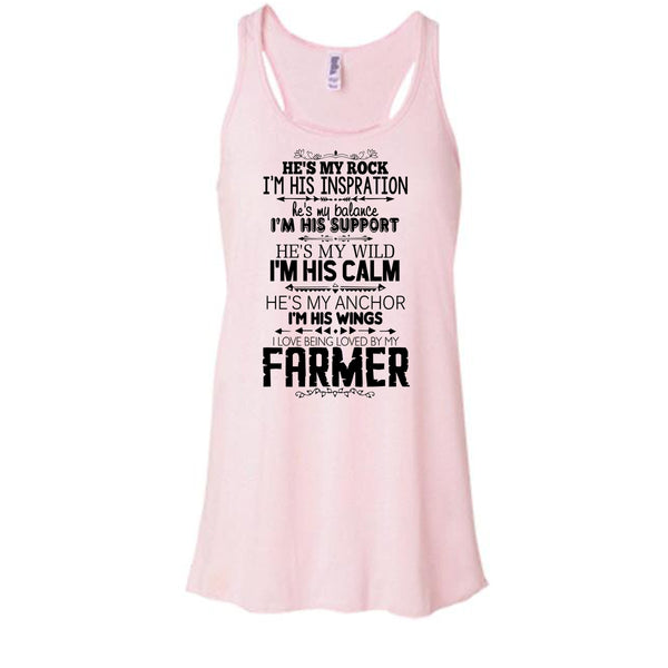 He Is My Rock T Shirt, Coolest Farmer T Shirt, Awesome t-shirts