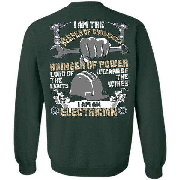 Keeper Of Currents T Shirt, I Love Electrician Sweatshirt