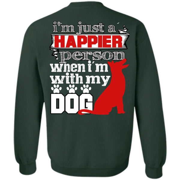 I'm With My Dog T Shirt, I Love My Dog Sweatshirt