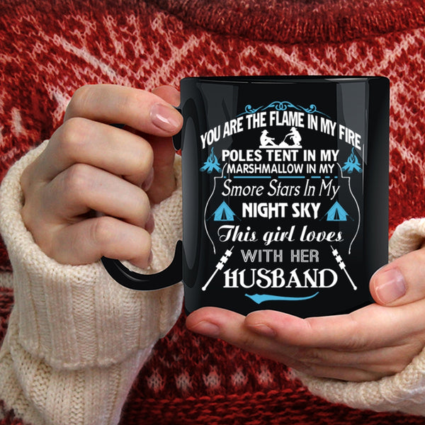 This Girl Loves With Her Husband Coffee Mug, Cute Love Coffee Cup