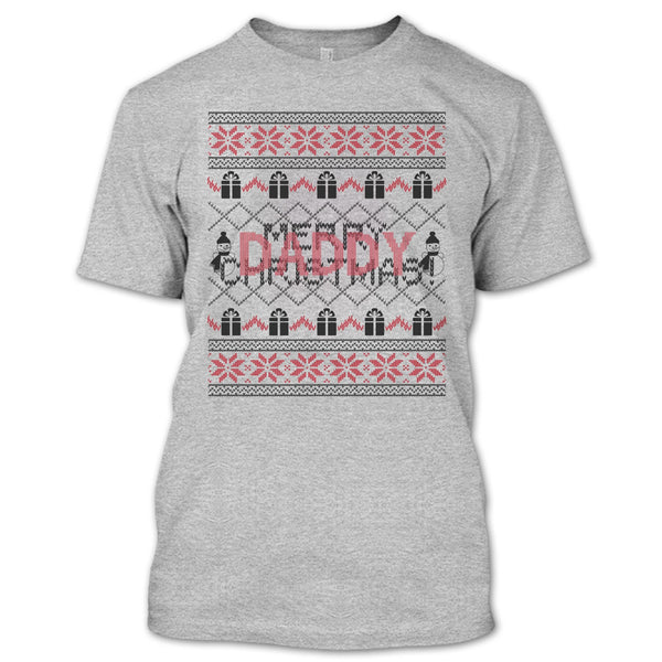 Daddy Merry Christmas T Shirt, Awesome Merry Christmas T Shirt