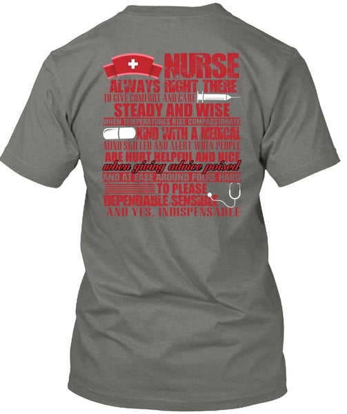 Nurse Always Right T Shirt, Kind With A Medical T Shirt