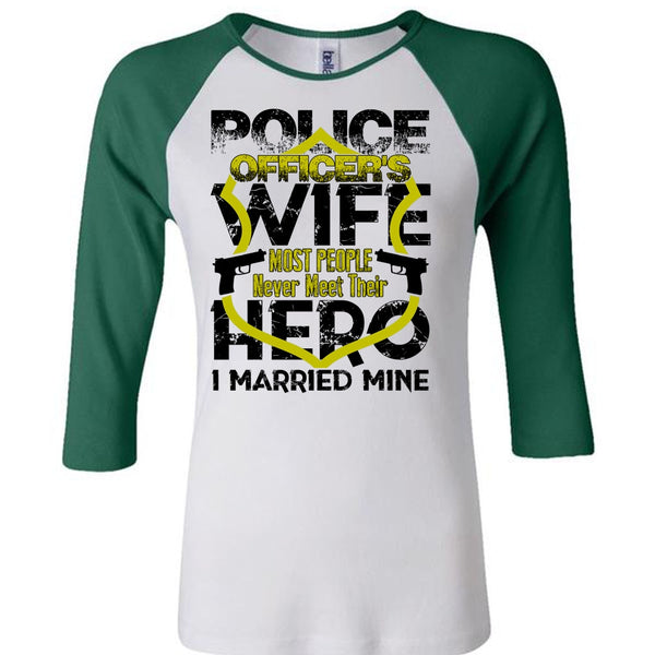 Police Officer's Wife T Shirt, I Love Wife T Shirt, Awesome T-Shirts