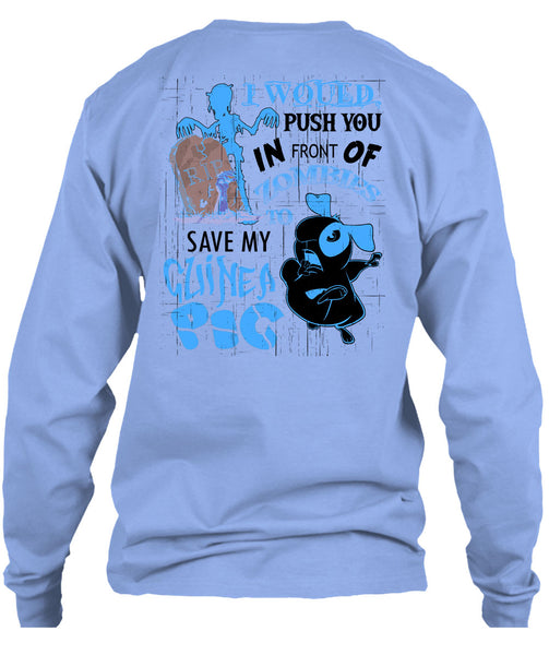 Zombies To Save My Guinea Pig T Shirt, I Love My Dog T Shirt