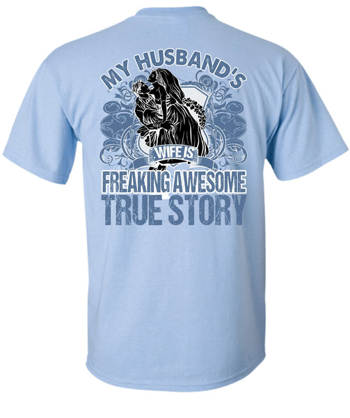 My Husband's Wife T Shirt, I Love Husband T Shirt