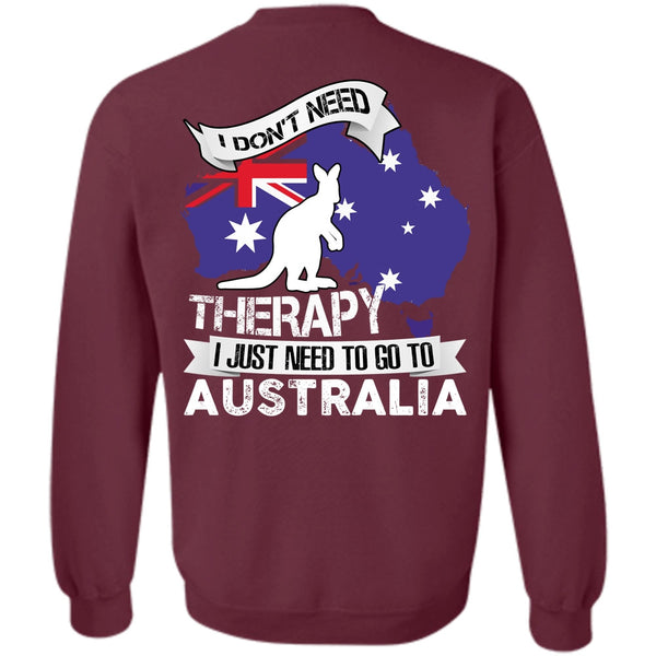 Therapy T Shirt, I Love Australia Sweatshirt
