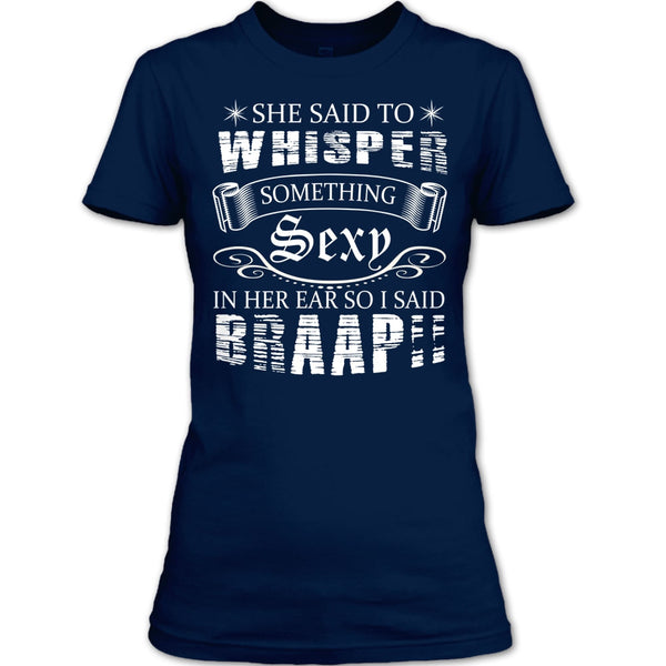 A black t-shirt with the shopify logo