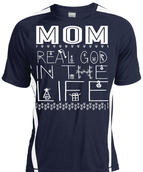 Mom Real God In The Life T Shirt, This Girl Loves Christmas T Shirt, Cool Shirt
