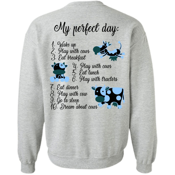 Being A Farmer T Shirt, Wake Up Play With Cows Sweatshirt