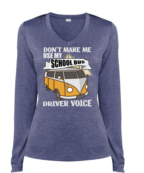 My School Bus Driver Voice T Shirt, Being A Driver T Shirt