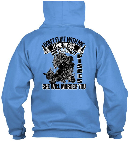 She Is A Crazy Pisces T Shirt, I Love Pisces T Shirt