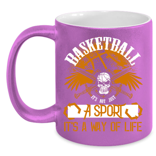 Basketball Coffee Mug, It's Not Just A Sport Coffee Cup