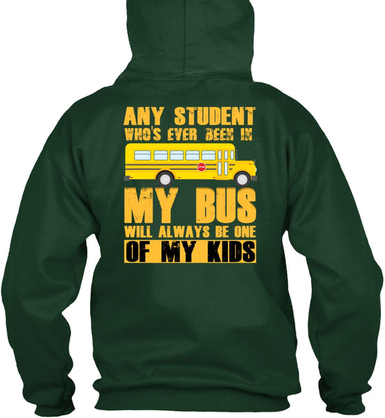 Any Student Who's Ever Been In My Bus T Shirt, I Love Bus T Shirt