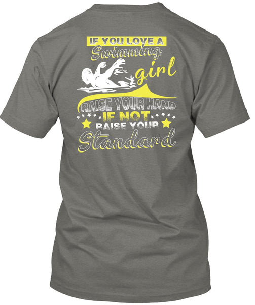 You Love A Swimming Girl T Shirt, Being A Swimmer T Shirt