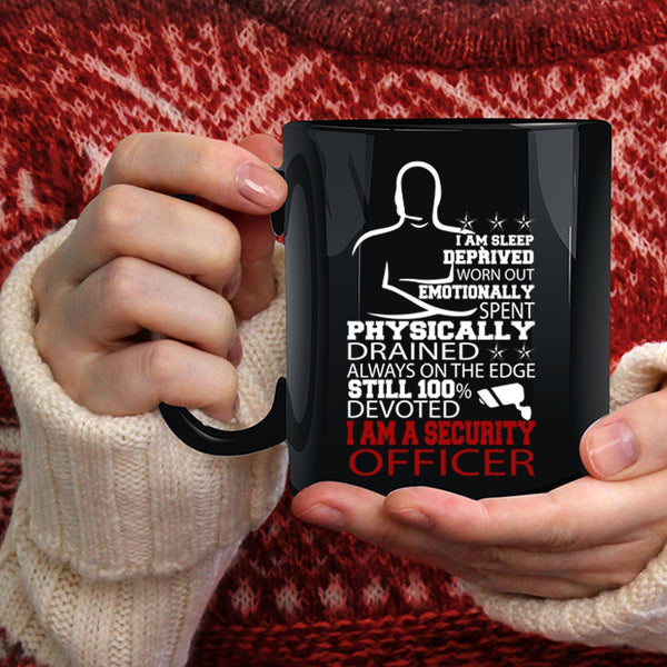 I Am A Security Officer Coffee Mug, Cool Security Officer Coffee Cup