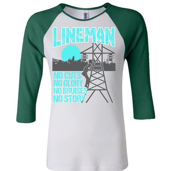 Lineman No Cuts T Shirt, Being A Lineman T Shirt, Awesome T-Shirts