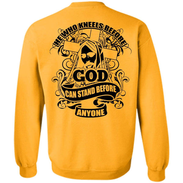 I Love Jesus T Shirt, God Can Stand Before Anyone Sweatshirt