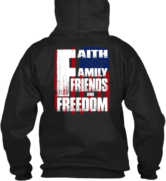 Faith Family Friends And Freedom T Shirt, Being A Veteran T Shirt