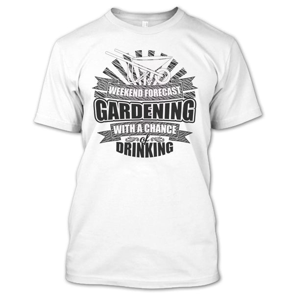 A black t-shirt with the shopify logo