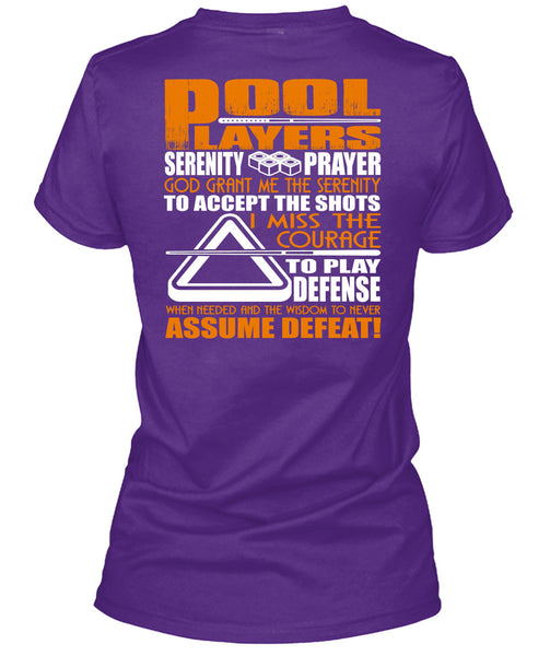 Pool Players T Shirt, I Miss The Courage T Shirt