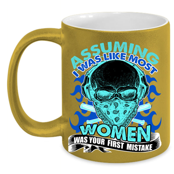 Awesome Mom Coffee Mug, I Was Like Most Women Accent Mug