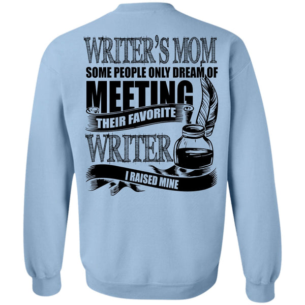 I Love Writing T Shirt, Writer's Mom Sweatshirt