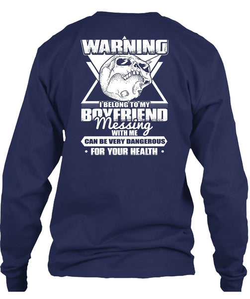 I Belong To My Boyfriend T Shirt, Being A Husband T Shirt
