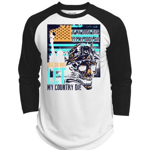 A black t-shirt with the shopify logo